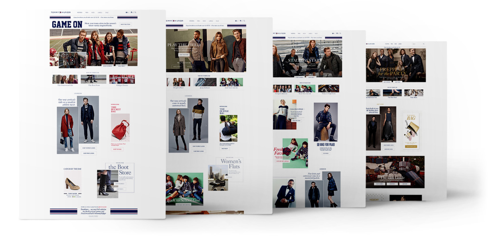 Tommy Hilfiger strategy content examples