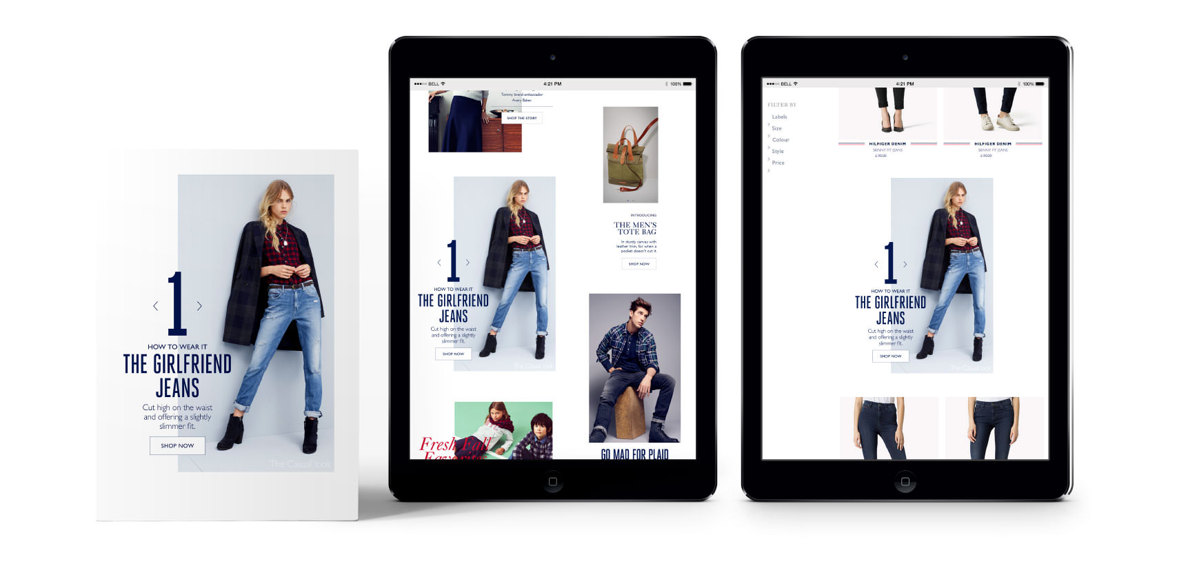 Tommy Hilfiger strategy content examples