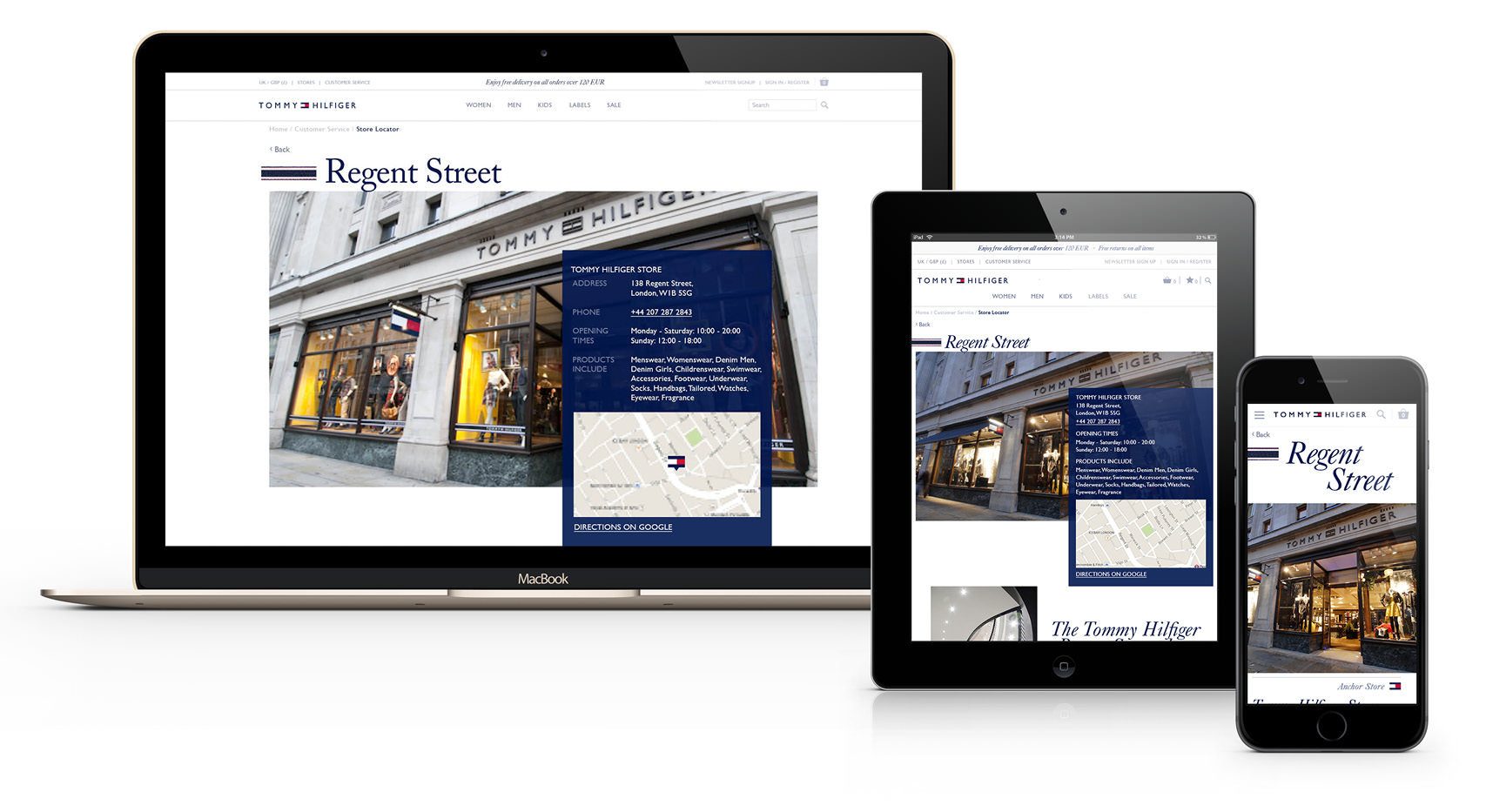 Tommy Hilfiger Platform optimization